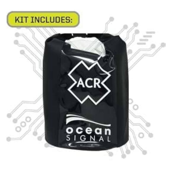 Ocean Signal Waterproof Emergency Prepared Kit with PLB, C-Strobe H20 and Bag - Picture 4 of 8